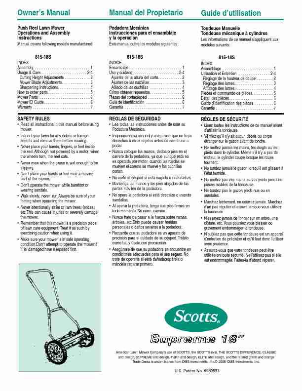 Scotts Supreme 18 Reel Mower Manual-page_pdf